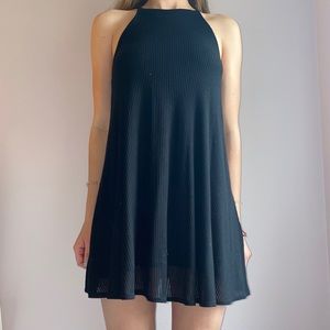 Urban Outfitters Black Halter Dress